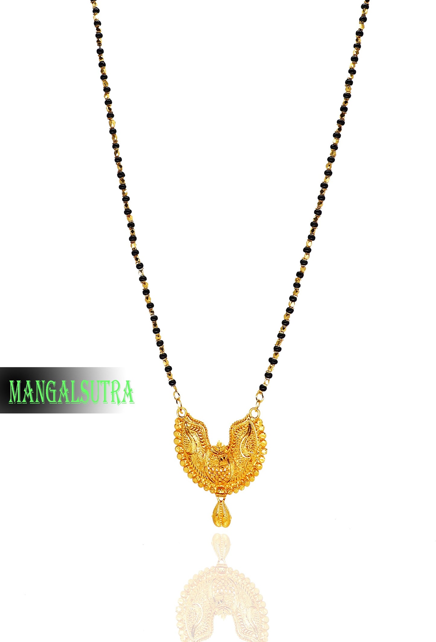 Beautiful Gold Plated Mangalsutra